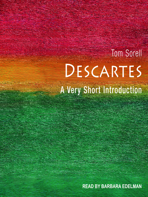 Title details for Descartes by Tom Sorell - Available